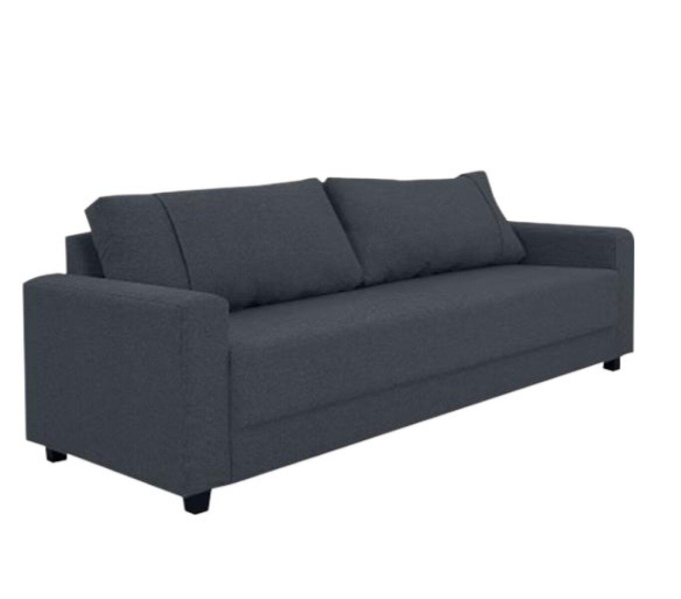 SOFA 4 CUERPOS - TAPIZADO TELA PET FRENDLY GRIS OSCURO 