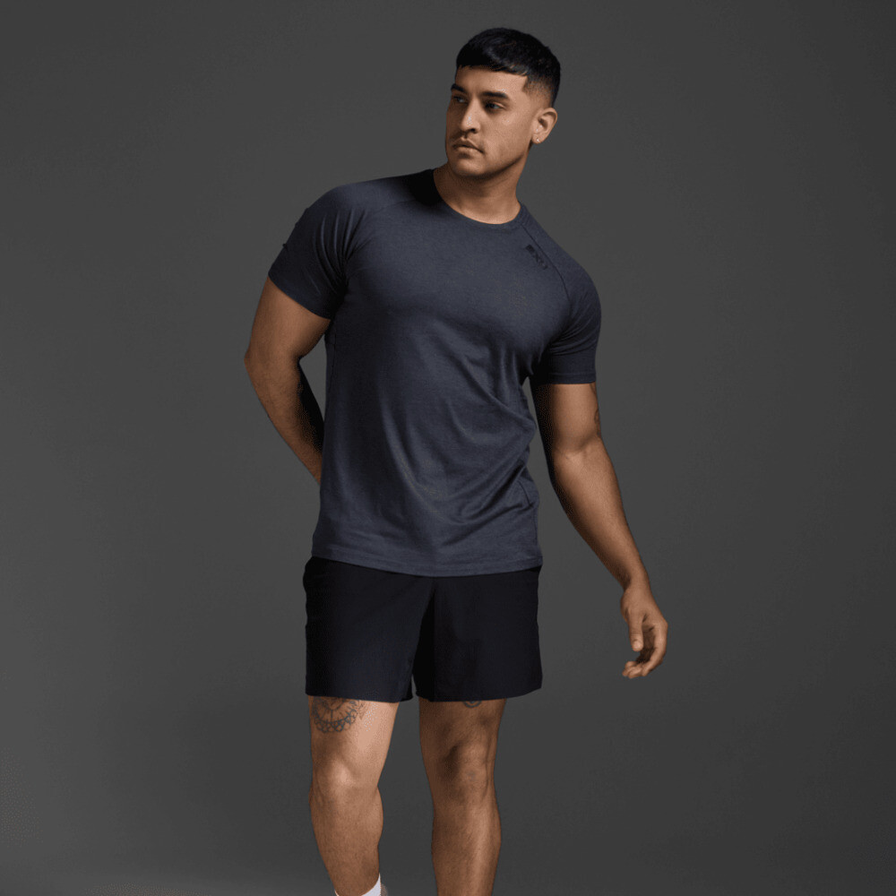 Motion tee - Hombre India Ink/black