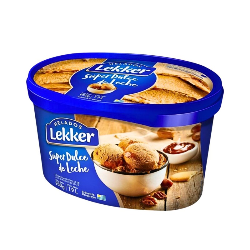 Helado Súper DDL Lekker - 1,9 lt Helado Súper DDL Lekker - 1,9 lt