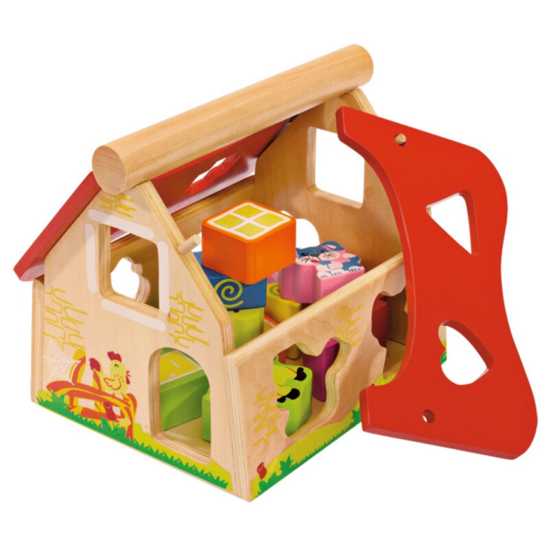 Juego Didactico de Madera con Animales de la Granja Juego Didactico de Madera con Animales de la Granja
