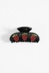 Broche frutilla negro