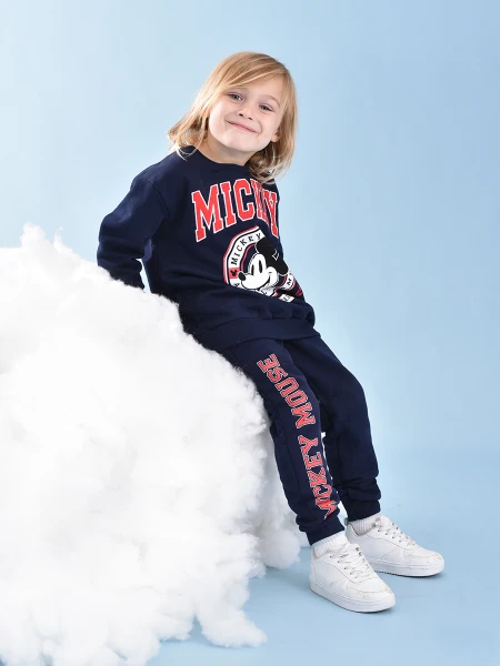 CONJUNTO MICKEY CHAMP AZUL OSCURO