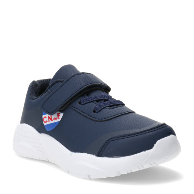 Championes Infantiles Nacional Manchester II Kids Azul Marino - Azul Real - Blanco