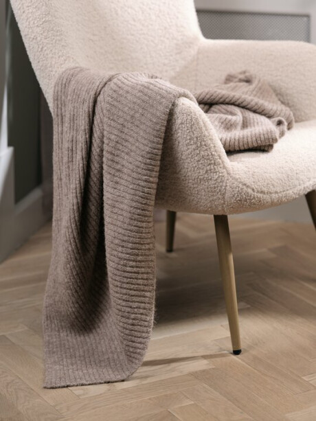 Manta MYSKE 110x160 arena oscura Manta MYSKE 110x160 arena oscura