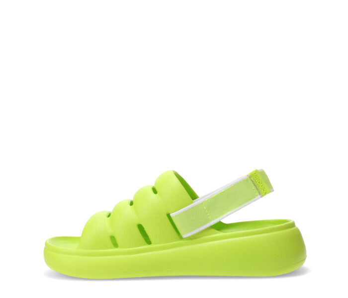 Sandalias de Mujer Miss Carol EILAT de goma con elastico Amarillo Limón