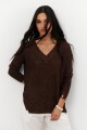 SWEATER V BLINK MARRON
