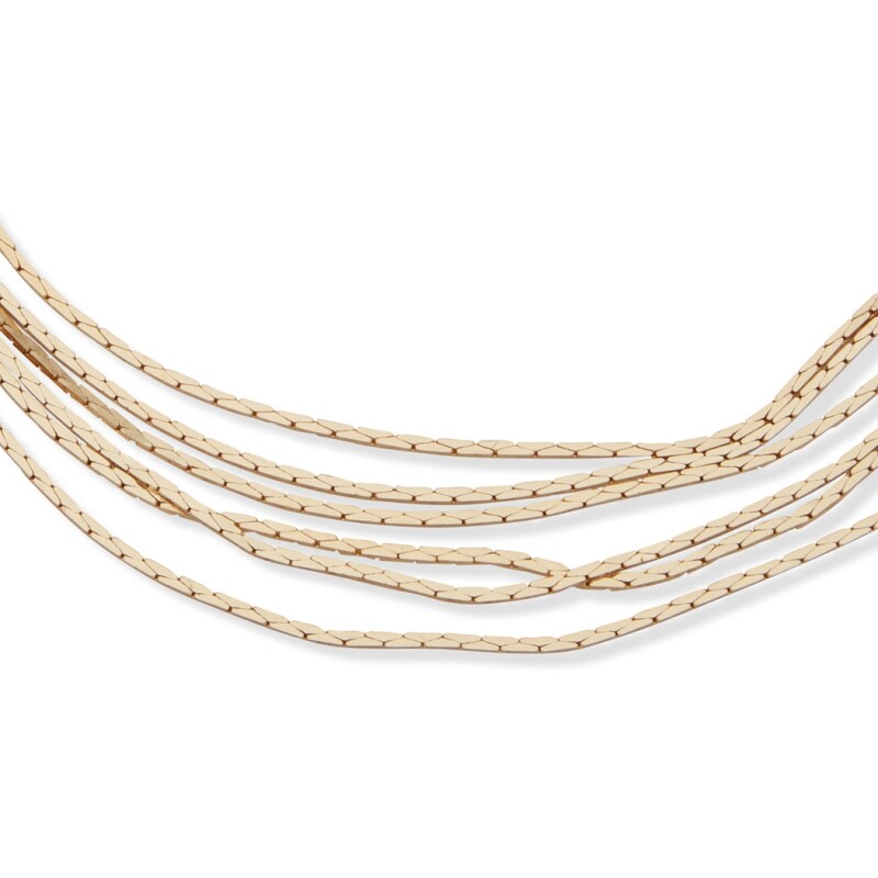 Nk 17In Twisted Mltrw Gold