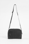 Bandolera doble cierre negro