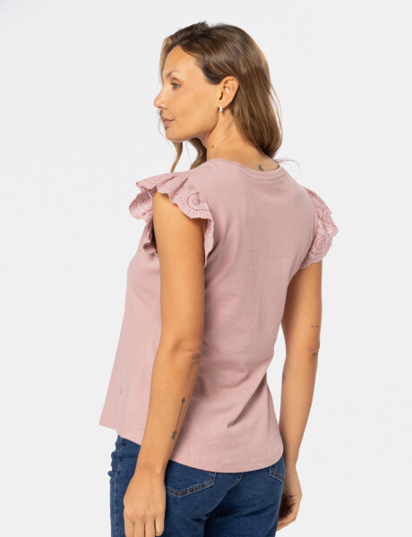 REMERA VOLADOS LISA Rosado
