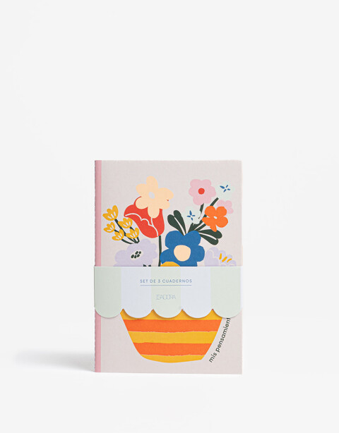 Anotadores Cuadernos y Memos Cuaderno Set Set De Cuadernos - Combinacion Multicolor