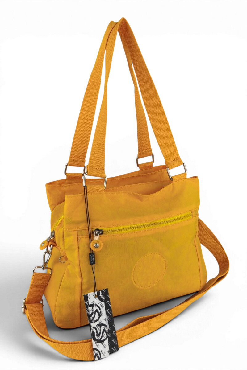 Bolso Tote Multifuncional Amarillo