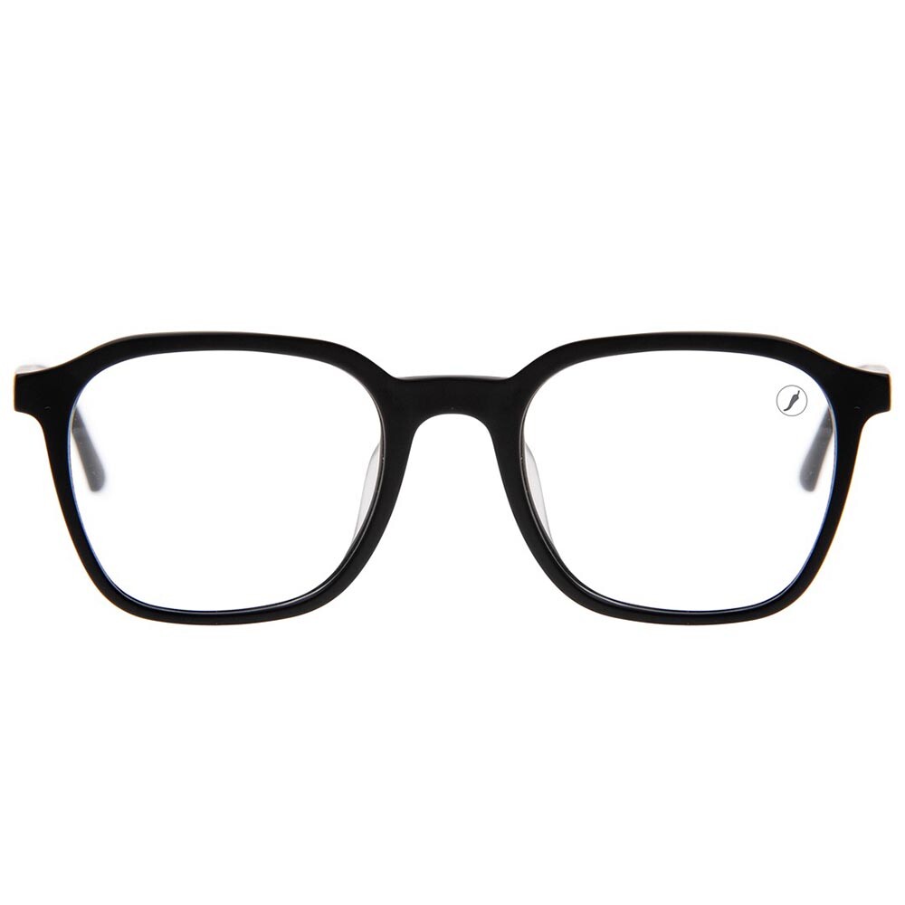 Lentes De Vista Grau Cuadrado De Acetato Negro/Negro
