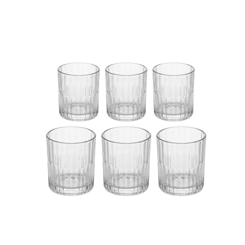 SET 6 VASOS PIKA 330ML Unica