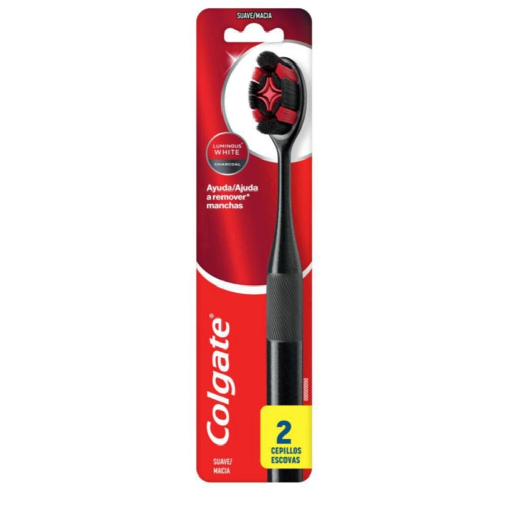 COLGATE CEP LUMINOUS W CHARCOAL 2 UN única