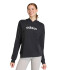 Canguro de Mujer Adidas W Lin Ft Hd Vl Negro - Blanco