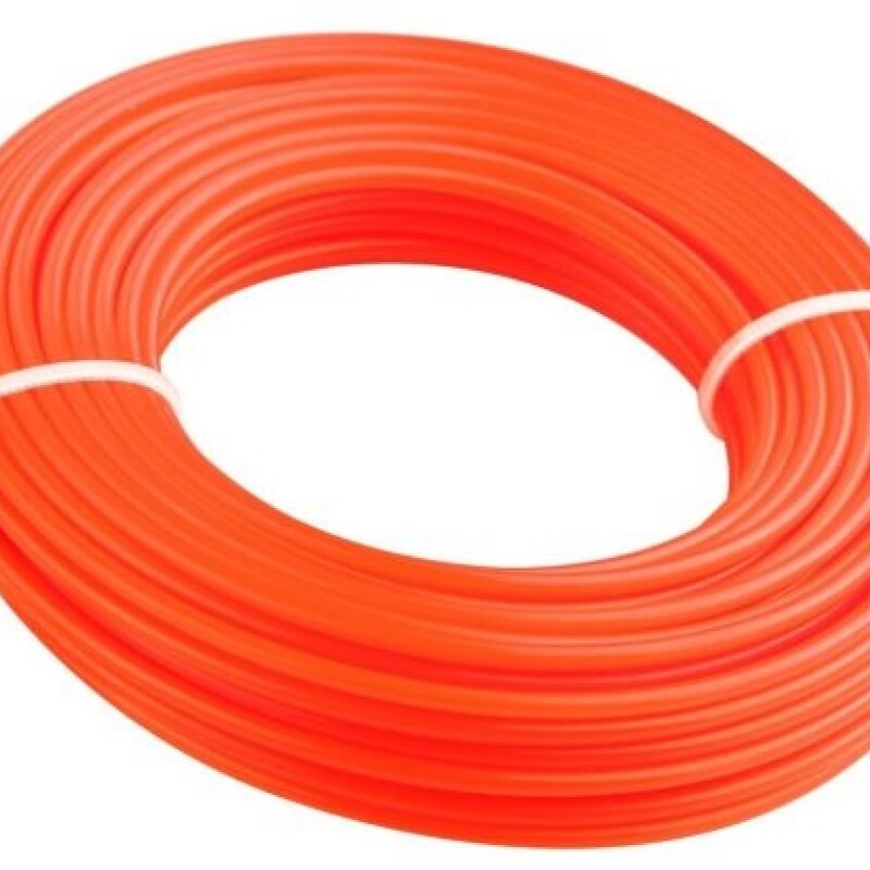 TOLSEN TANZA PARA BORDEADORA NARANJA 2.4MM x 15METROS Tolsen Tanza Para Bordeadora Naranja 2.4mm X 15metros