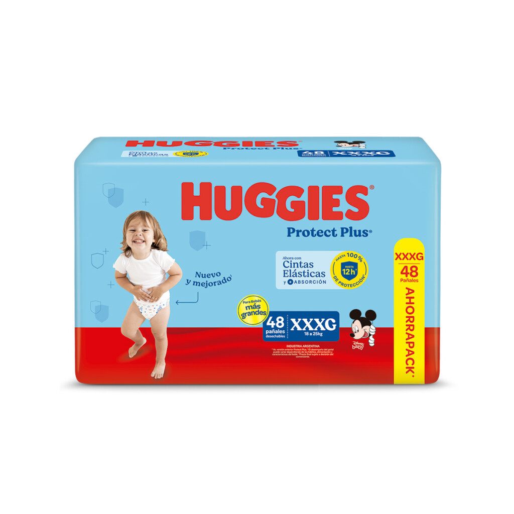 Huggies Protec Plus Xxxg X 48 Un