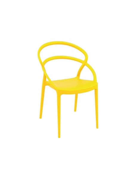 SILLA CHICAGO 58x53x83CM AMARILLO SILLA CHICAGO 58x53x83CM AMARILLO