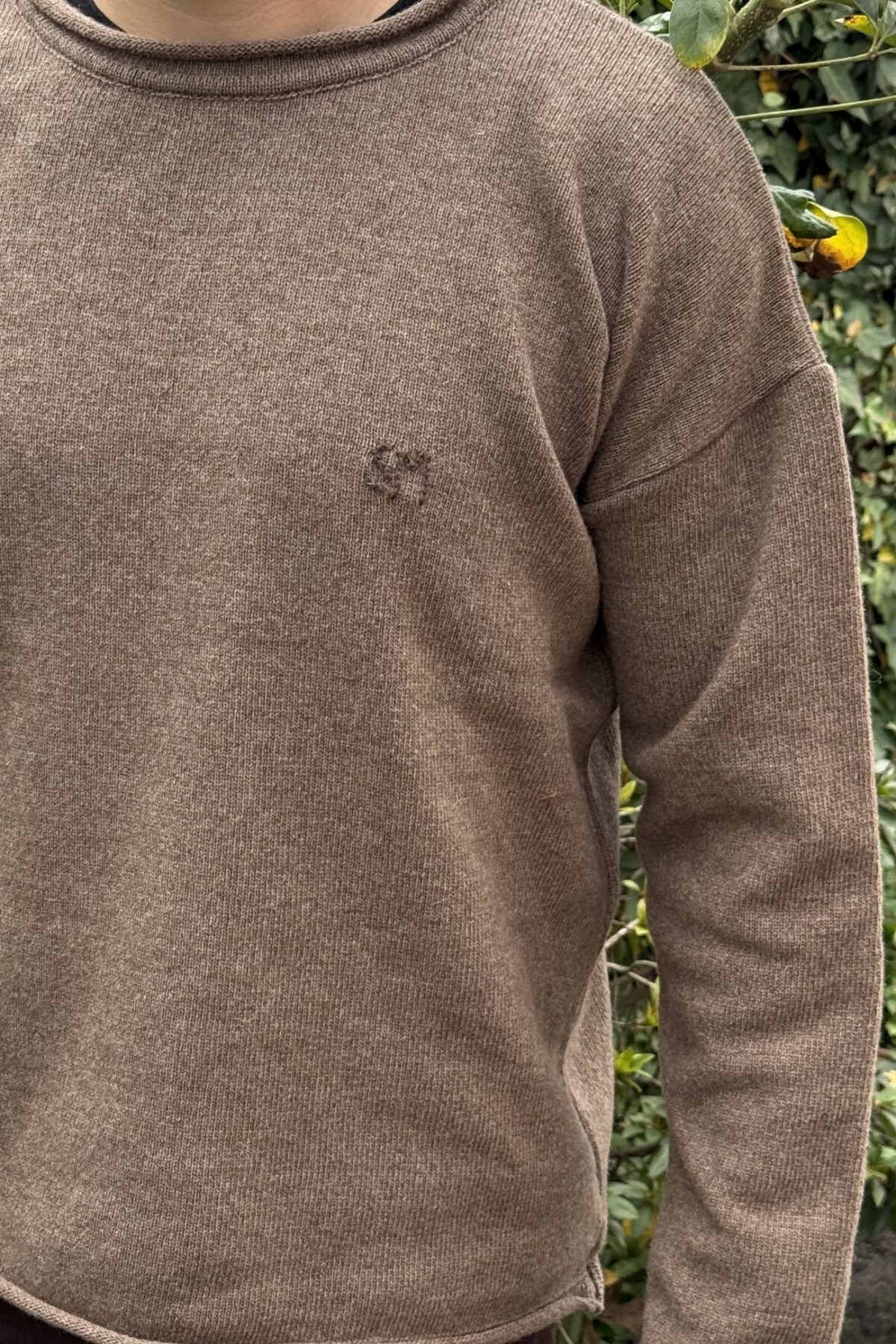 Wool Sweater Men Topo