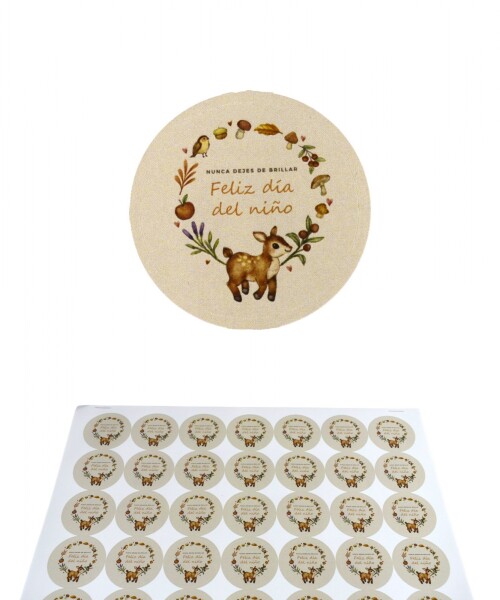 Stickers día del niño plancha DISEÑO 3