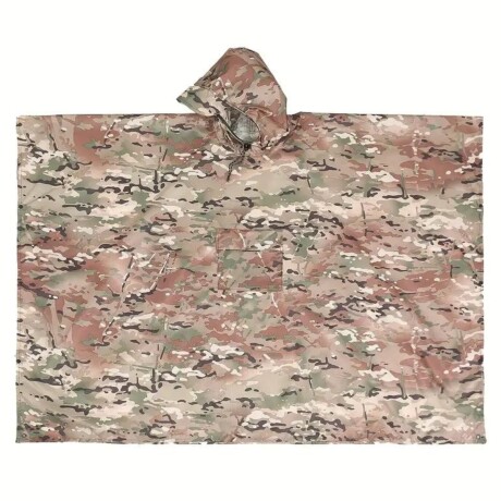 Capa de lluvia camuflada Multicam