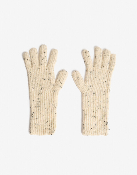 Guantes Tejidos Guantes Con Hilado Butone - Combinacion Bicolor