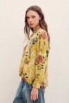 SWEATER AURORA MUSTARD FLOWER Mostaza
