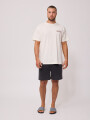 SHORT FELPA KUINO RUSTY Negro