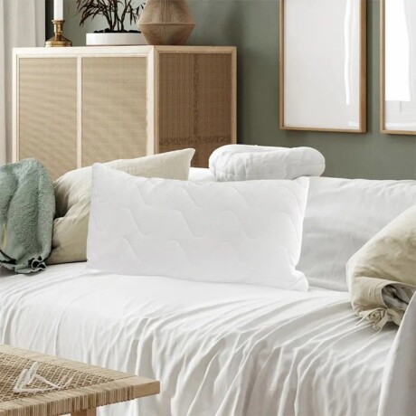 Almohada Fibrasca Flor de Algodón De Plumas Ecológicas Almohada Fibrasca Flor de Algodón De Plumas Ecológicas