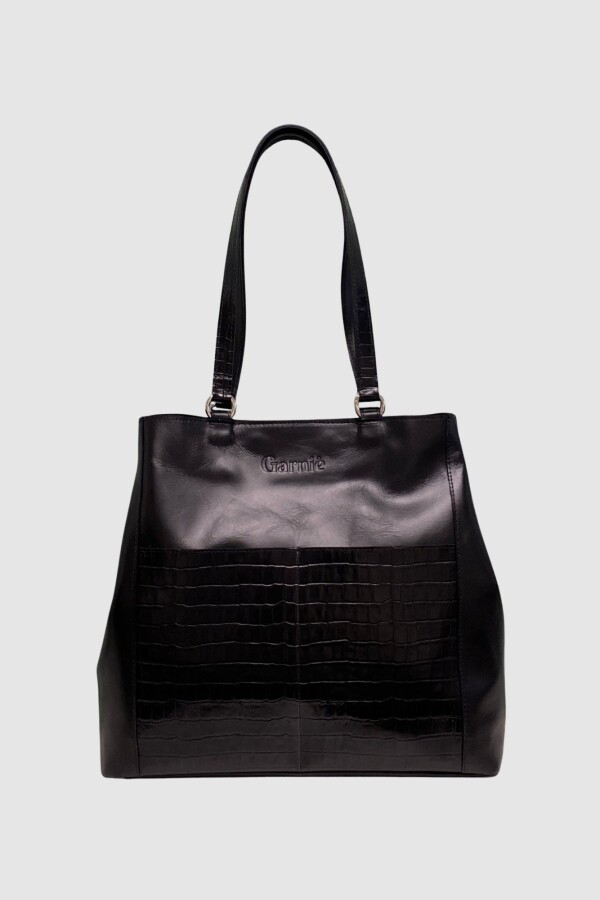 Cartera Regina Negro con Crocco Negro