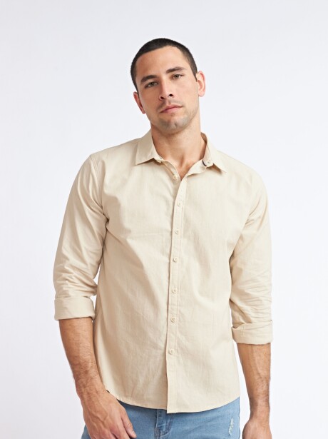 CAMISA ARMANDO BEIGE