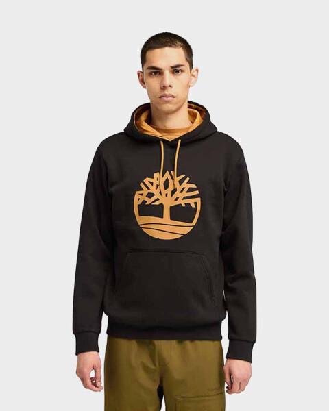 Polera Northwood Tree Logo Hombre Black