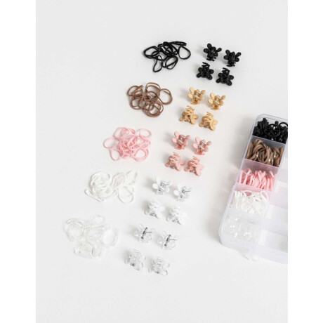 Set De Accesorios De Pelo Combinacion Multicolor