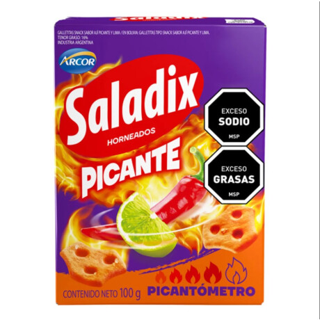 Snack Saladix horneado picante 100g Snack Saladix horneado picante 100g