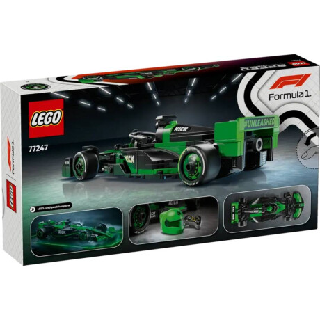 Lego Speed Champions Auto de Carreras Kick Ssuber F1 Team C44 259 Piezas 10+ Lego Boys
