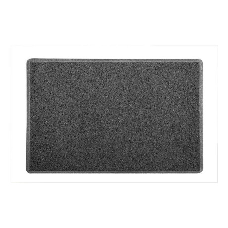 FELPUDO VINIL SILVER GRAFITO 10MM 60X40 CM KAPAZI N/a
