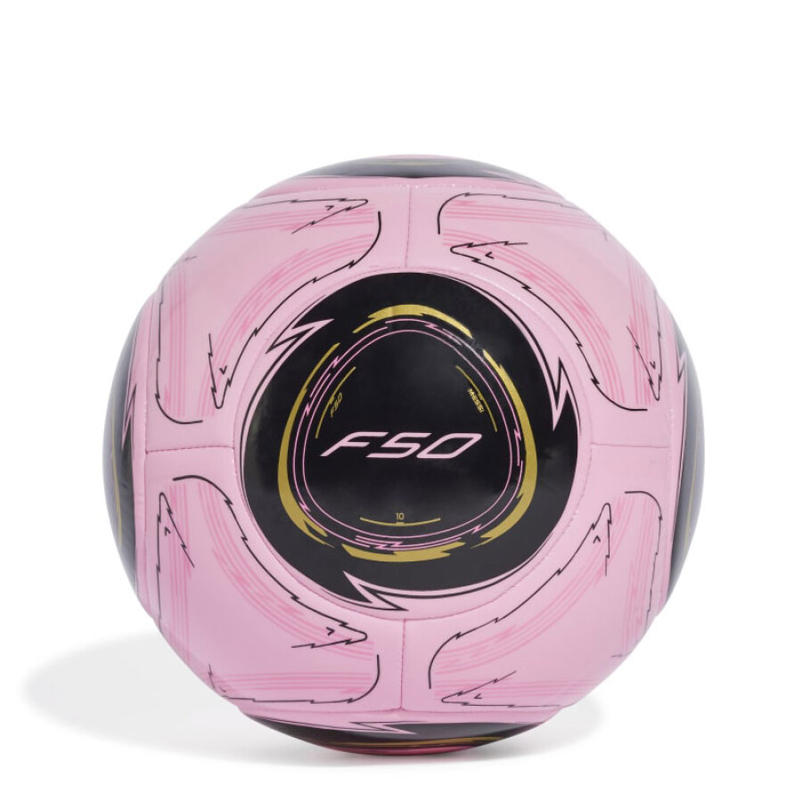 Pelota Adidas Messi Club Rosa - Negro