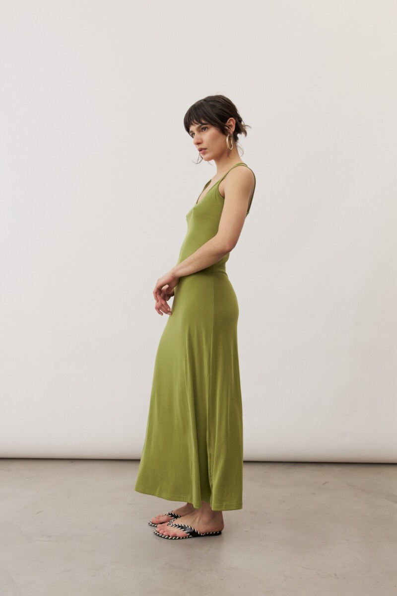 Vestido Llama VERDE