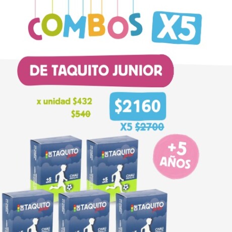 DE TAQUITO X 5 DE TAQUITO X 5