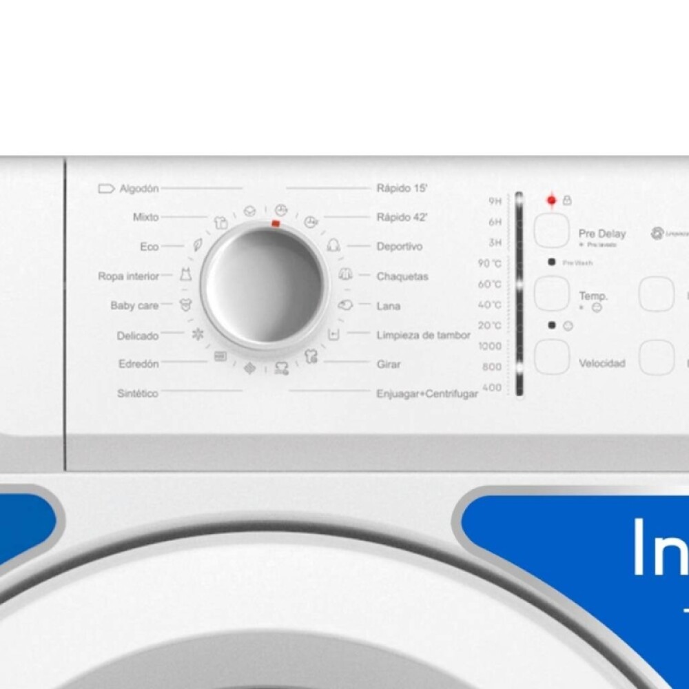LAVADORA CARGA FRONTAL AUTOMÁTICA 6Kg. 1000 RPM - INVERTER blanco