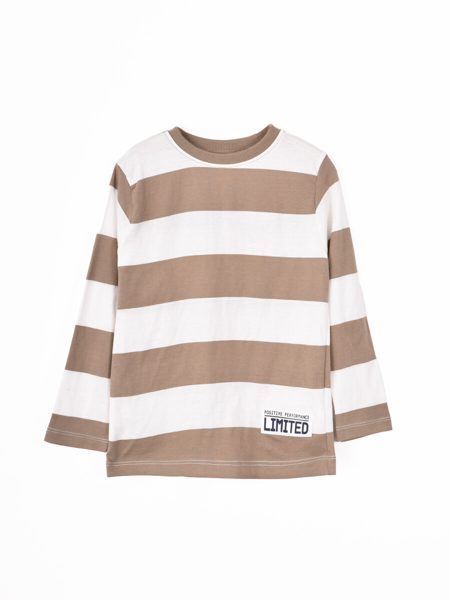 REMERA MILO - BEIGE 