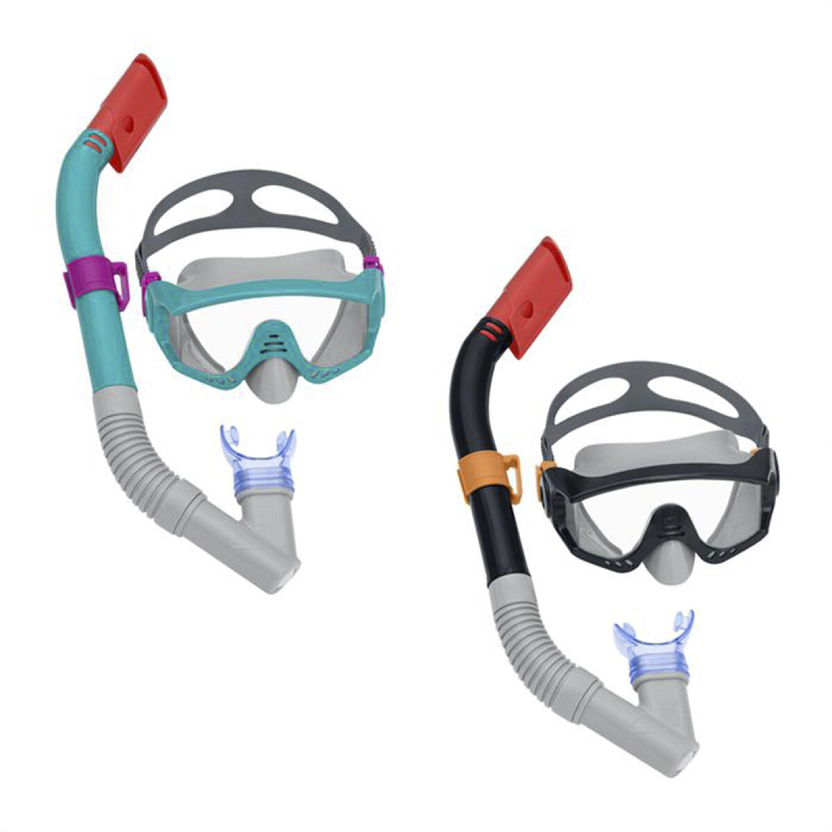 Set de Snorkel Essential Bestway Protección UV Colores Surtidos - Más 14 Años 