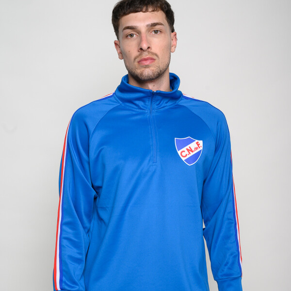 BUZO HALF ZIPPER ENTRENO Nacional Licencias Hombre 006