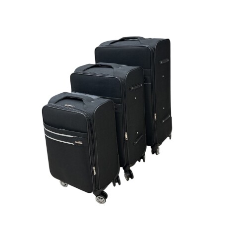 Juego Set Valijasx3 Negro
