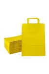 Pack x 200 - bolsa lisa 22x10x30 cm. AMARILLO