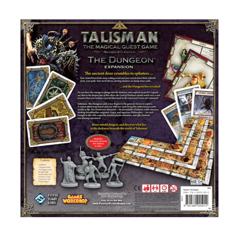 Talisman (Revised 4th Edition): The Dungeon (Expansión) [Inglés] Talisman (Revised 4th Edition): The Dungeon (Expansión) [Inglés]