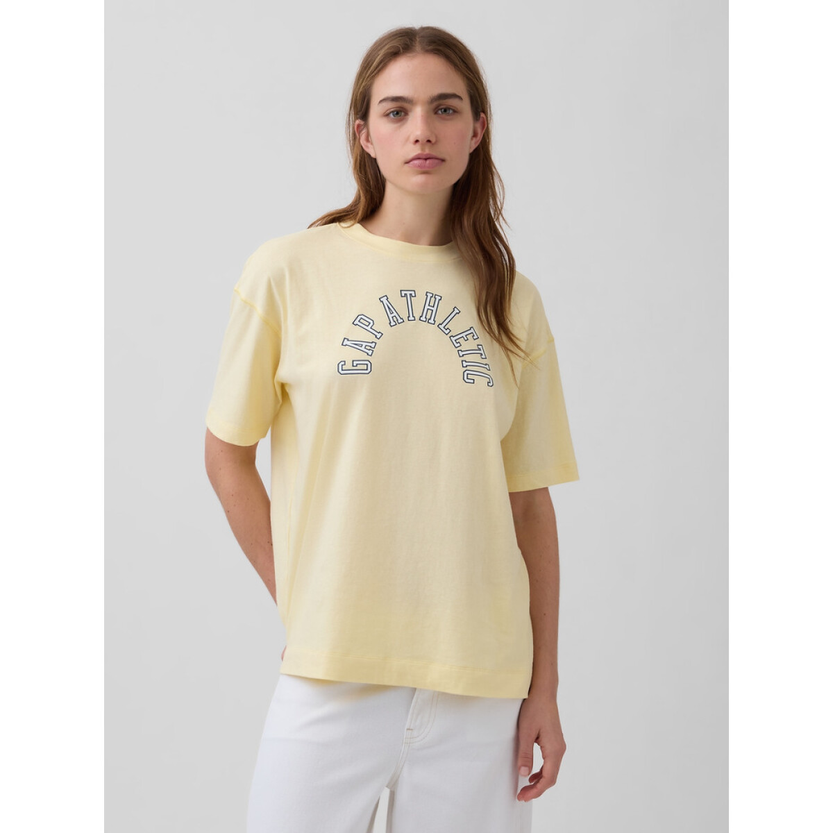 FRCH SS VINTAGE OVERSIZED TEE - MAIZE 