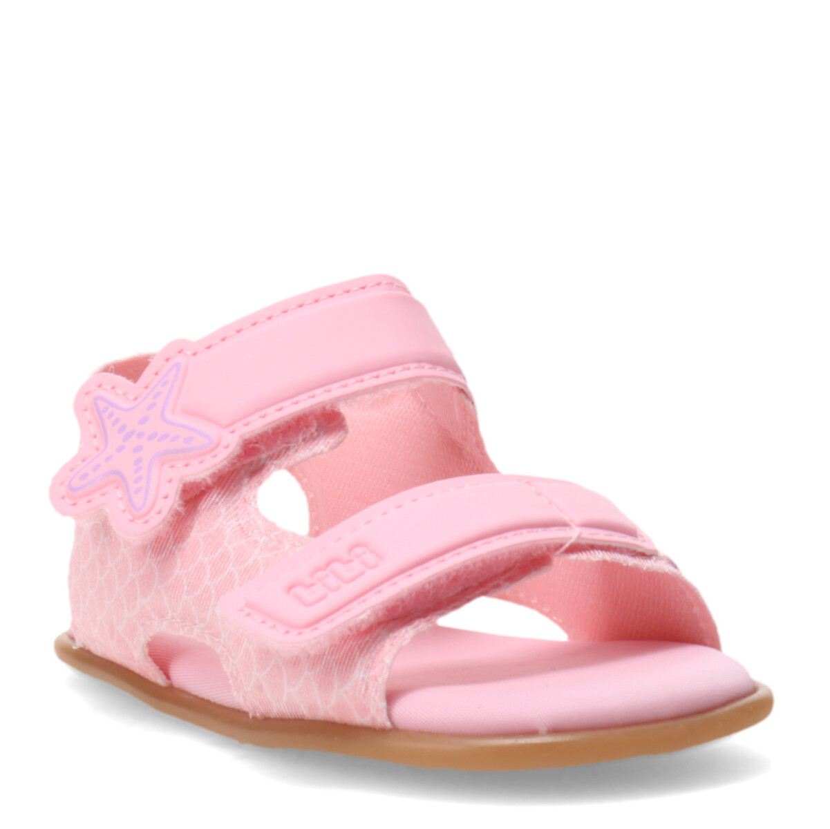 Sandalias Infantiles Bibi Afeto 2.0 Velcros Bebe - Rosa 