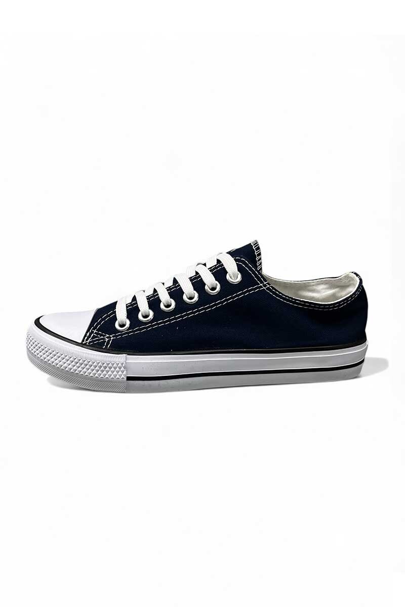CALZADO DEPORTIVO MEDIO BASKET LONA BAJO Negro-multicolor