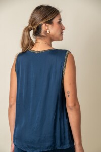 BLUSA BREZO Azul